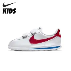 NIKE Kids официальный Cortez Basic SL для маленьких детей кроссовки для мальчиков и девочек 904767