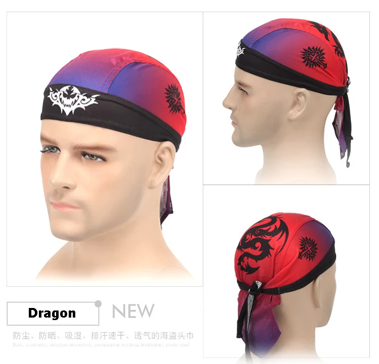 Bandana Ciclismo Cycling Cap Outdoor Sports Men Women Bicycle Bike Pirate Caps MTB Road Cycle Headbands Hat Headscarf AC0215 (8)
