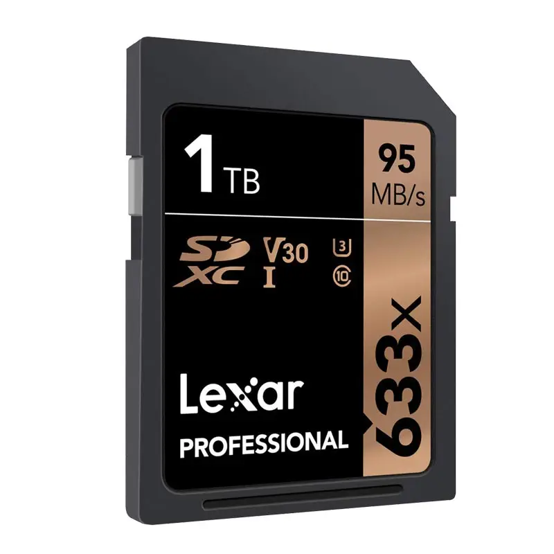 Lexar флешка флешки sd-карта картао де memoria SDXC 1 ТБ 95 м/с карт sd карты U3 1 ТБ карты памяти Class 10 для 1080 p 3D 4 K видео Камера карты