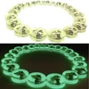 Pair 3D Skulls Acrylic Glow in the Dark Ear Gauges Saddle Plugs Flesh Tunnels Expander Piercing Ear Stretching Jewelry ► Photo 2/6