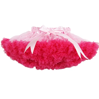 Модные пышные шифоновые юбки-американски по фабричной цене пачки для маленьких девочек юбка принцессы танцевальная одежда вечерняя одежда - Цвет: 4