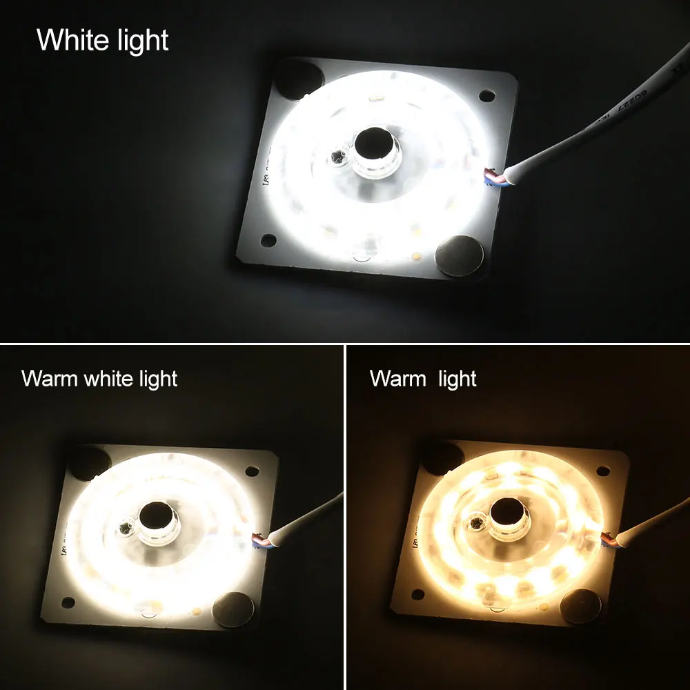 Ультра-Яркий Тонкий источник света модуль 12 W 24 W 36 W 220 V для Люстра заменить аксессуар Магнитная плоская лампа