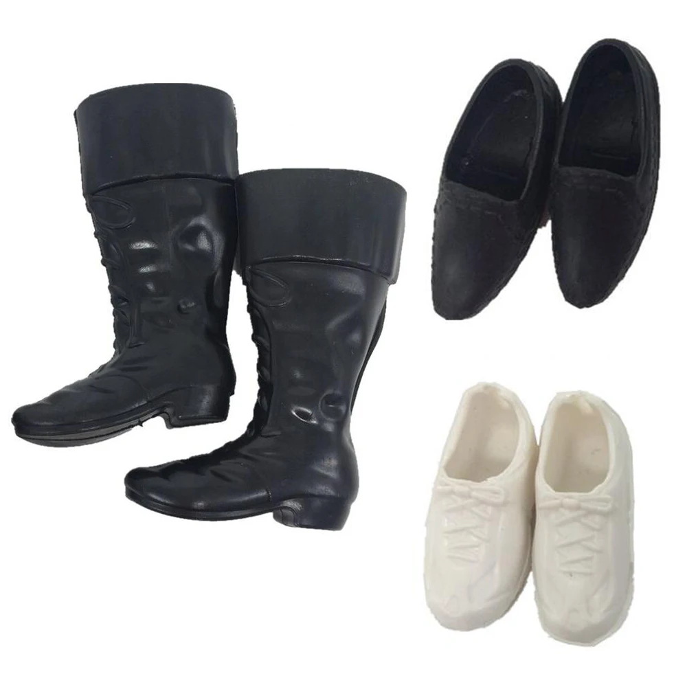 

NK 3 Pairs Fashion Doll Shoes Heels Sandals For Ken Dolls Accessories High Quality Baby Toy
