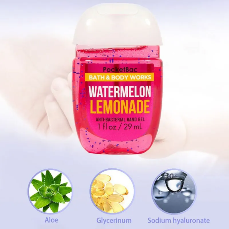 

No Clean Waterless Hangable Scented Gel Leak Proof Outdoor Disposable Cleansing Fluid Travel Portable Mini Hand Sanitizer