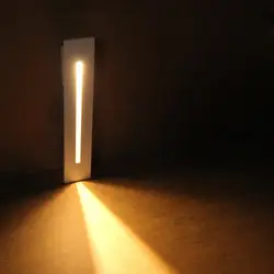 LukLoy светодиодный напольный светильник прямоуглольный, алюминиевый встраиваемый коридор угловой настенный светильник лестницы отель