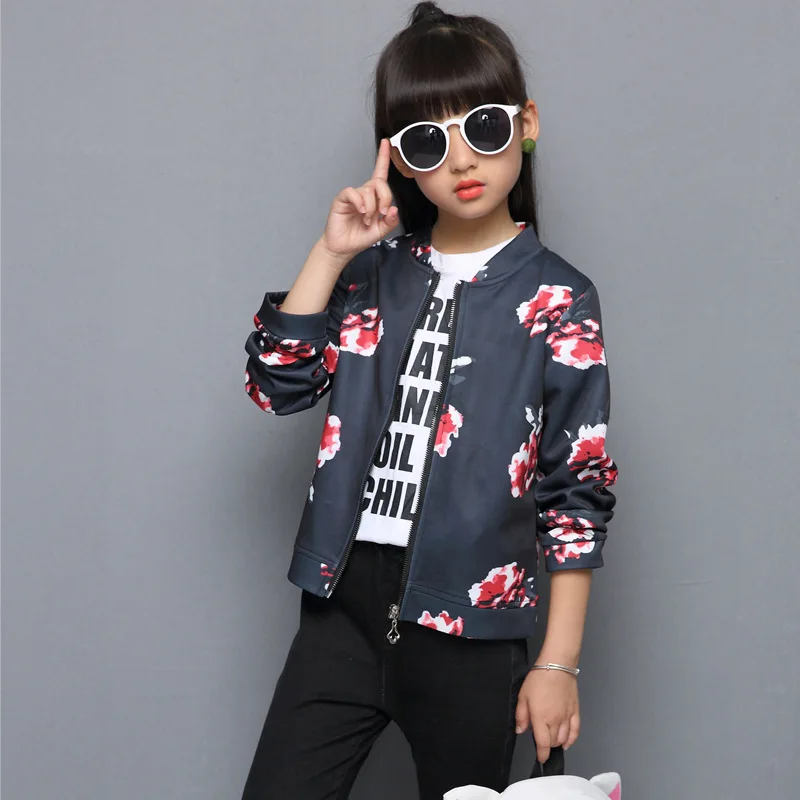 Roupas Infantis Primavera Quente Moda Casual Peônia Rosa Preto Zíper Confortável Cabolsa Camisa Frete Grátis. 2020 5 peônia rosa preto zíper confortável casaco camisa frete grátis.
