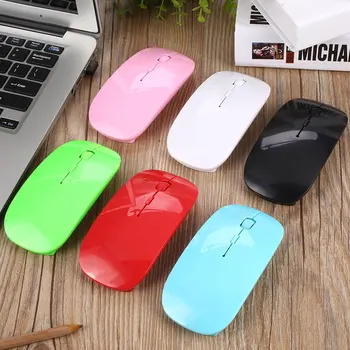 

2.4Ghz Gaming Mice Wireless Optical Mouse Notebook Ultra Slim for Mac Computer Portable