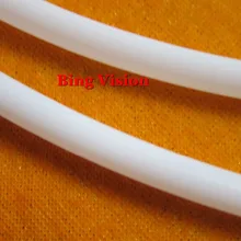 5,0 мм Молочный Крем Белый мягкий твердый сердечник сторона свечение волоконно-оптическое освещение для автомобиля или других волоконных украшений