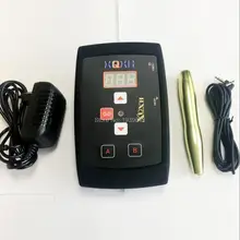 Машинки для татуировок наборы Перманентный макияж роторная машина комплект электрическая ручка из сплава для брови, подводка, губы косметические иглы 1RL