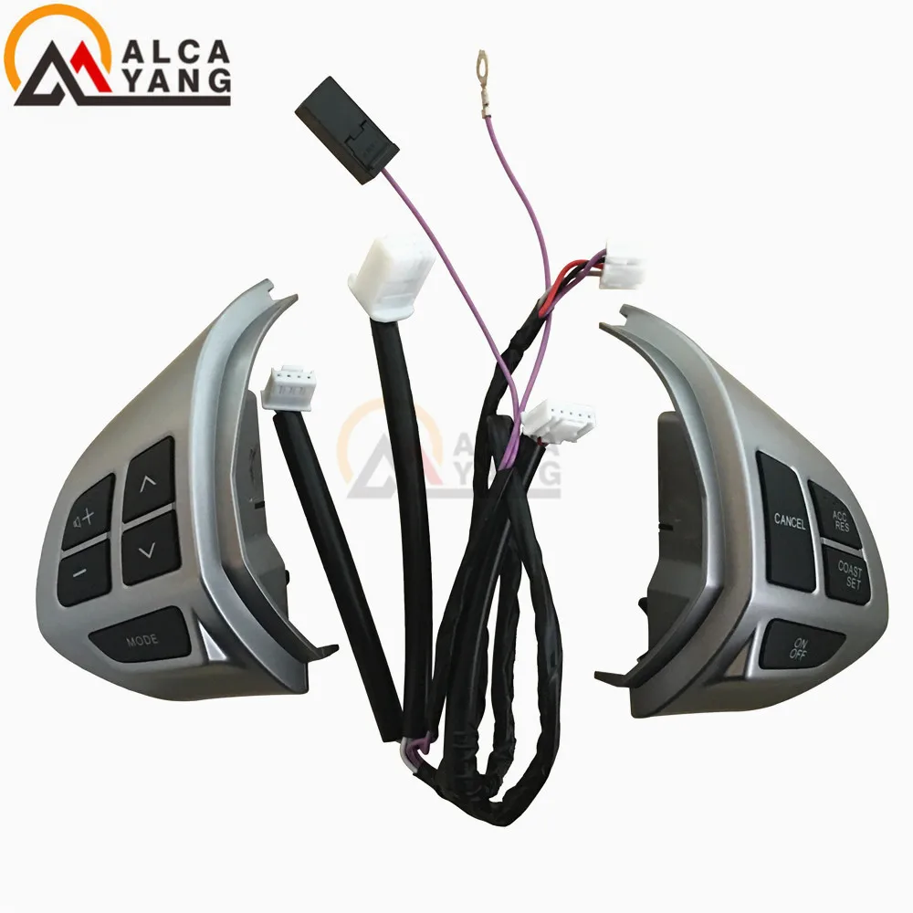 ASX 2007-2012 Кнопка громкости рулевого колеса для Mitsubishi ASX Lancer Outlander RVR Pajero Sport - Цвет: ASX 2007-2012