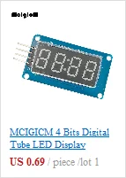 MCIGICM 3 шт. USB мини разряда нагрузочный резистор 2A/1A с переключателем 1A зеленый светодиод, 2A красный светодиод