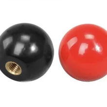 5 шт. M5* 16 мм красный медный сердечник ручка шаровой станок рукоятка маховика мяч