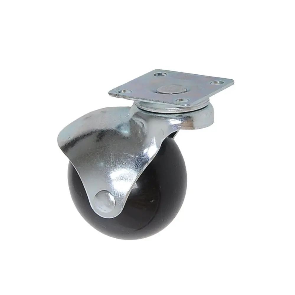 1.5/2.0 inch flat bottom universal casters PP ball wheel Furniture casters Crib universal wheel