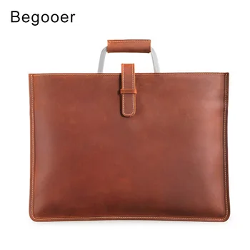 

100% Crazy Horse Men Bag Men's Genuine Leather Briefcase Male Bags Totes Messenger Bags Business Laptop Bag for Men Briefcases