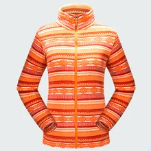 TECTOP осень зима уличные женские походные флисовые пальто толстые ветрозащитные теплые флисовые куртки женские куртки с принтом