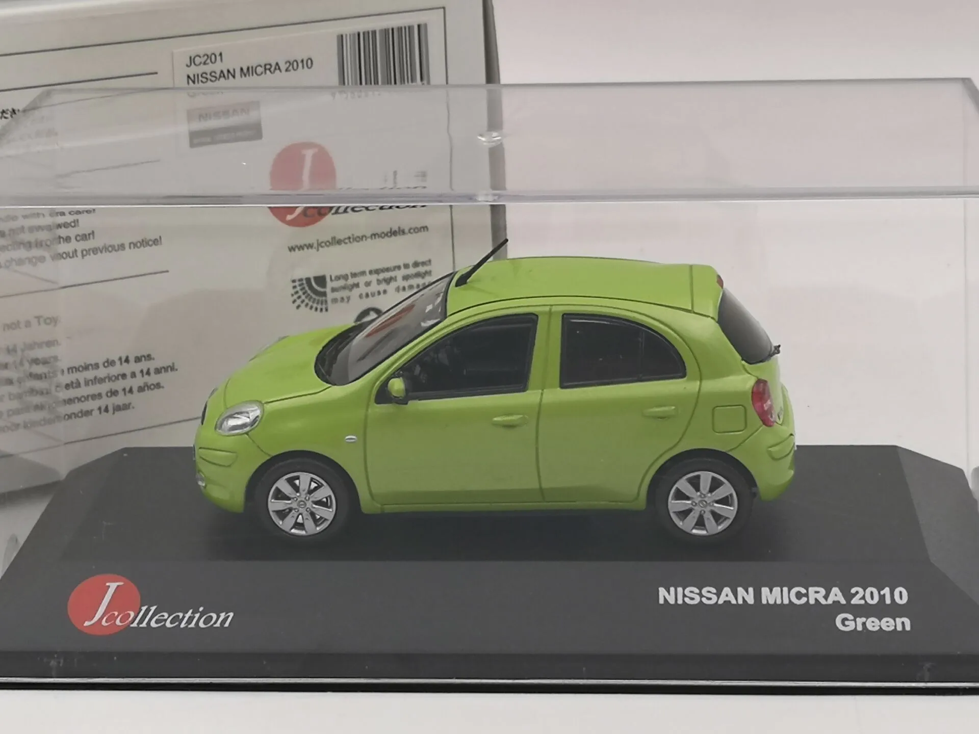 JC 1:43 NISSAN MICRA 2010 зеленый бутик сплава игрушки для детей Детские игрушки модель оригинальная посылка