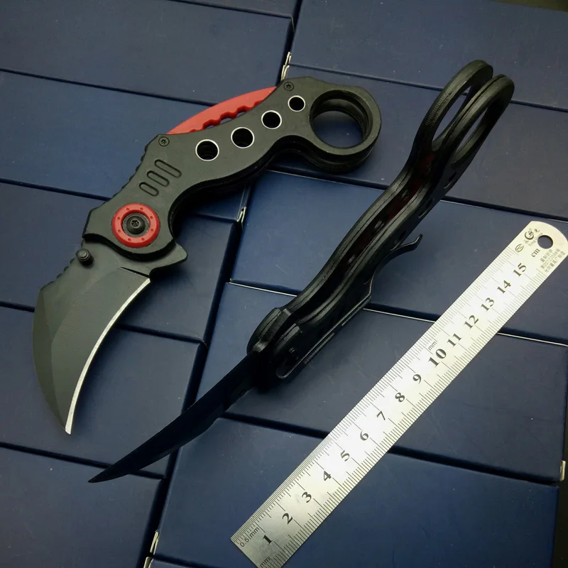 Тактический коготь CS GO Karambit Складной нож Открытый резак складные охотничьи ножи EDC инструменты с 440C Лезвие из нержавеющей стали