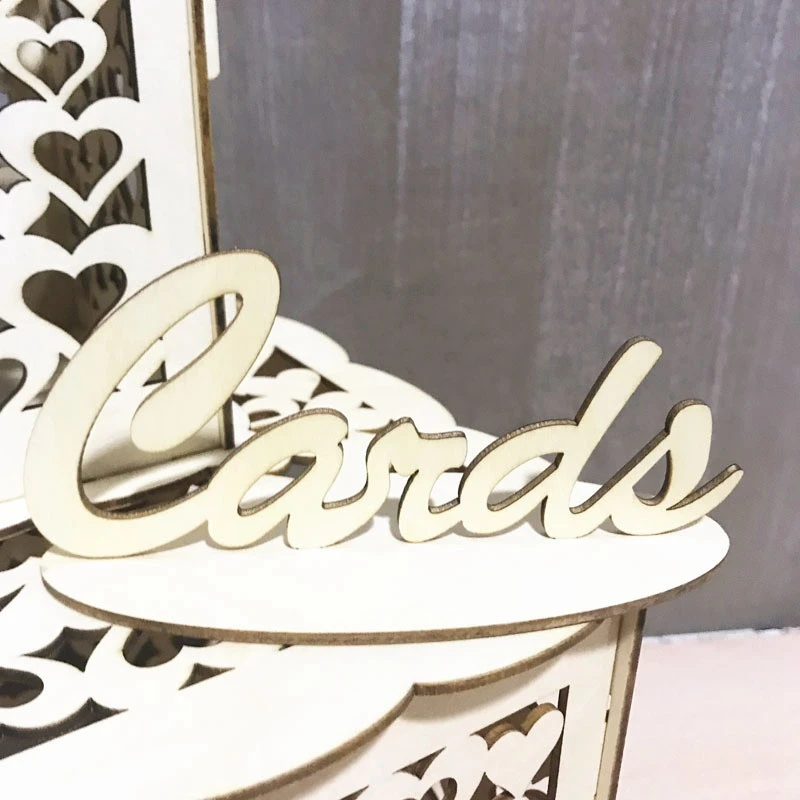 NHBR-Mr & Mrs Wedding Gift Card Box Wooden Wedding Invitation Card Box Card Sign Set Country Weddin