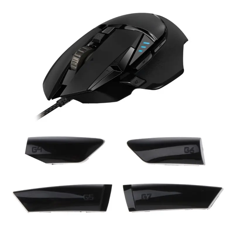 

4Pcs Side Keys Side Buttons G4 G5 G6 G7 for Logitech G900 G903 Wired Wireless Mouse Mouse Accessory