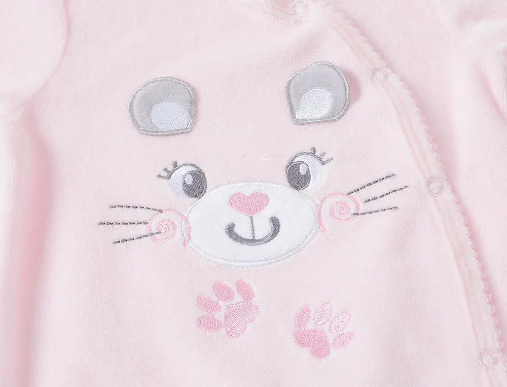 Cotton Baby Footies Onesies Kawaii Cartoon Long Sleeve with Socks Super Soft Baby Clothes 2019 Spring New Fashion Kid Clothes (23)