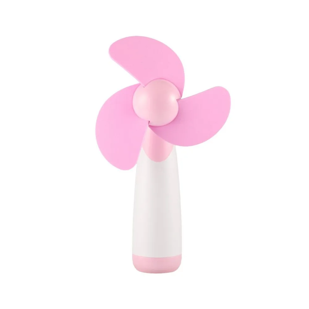 

Small, Light, & the Compact Powered by Two AA Batteries Portable Handheld Mini Fan Super Mute Battery Operated for Cooling