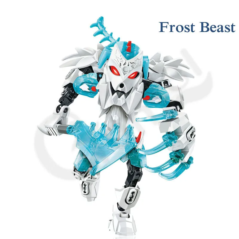 Новинка Bionicle Hero Factory 5 звезд STORMER FROST BEAST робот строительный блок кирпичи игрушки