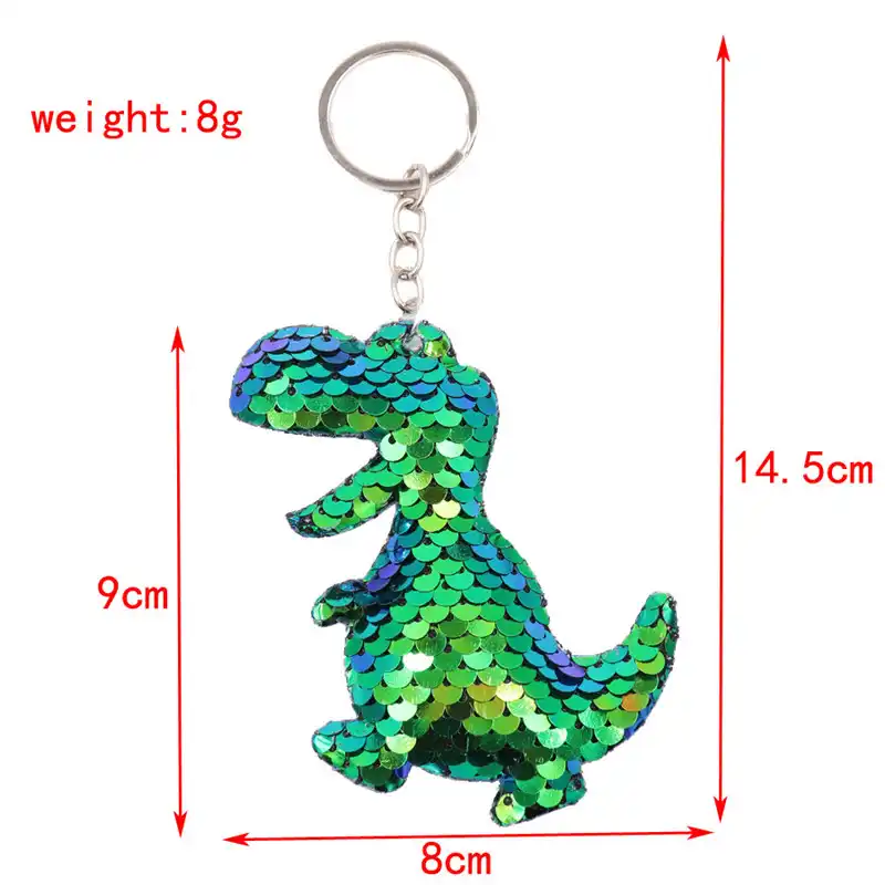 sequin keychain