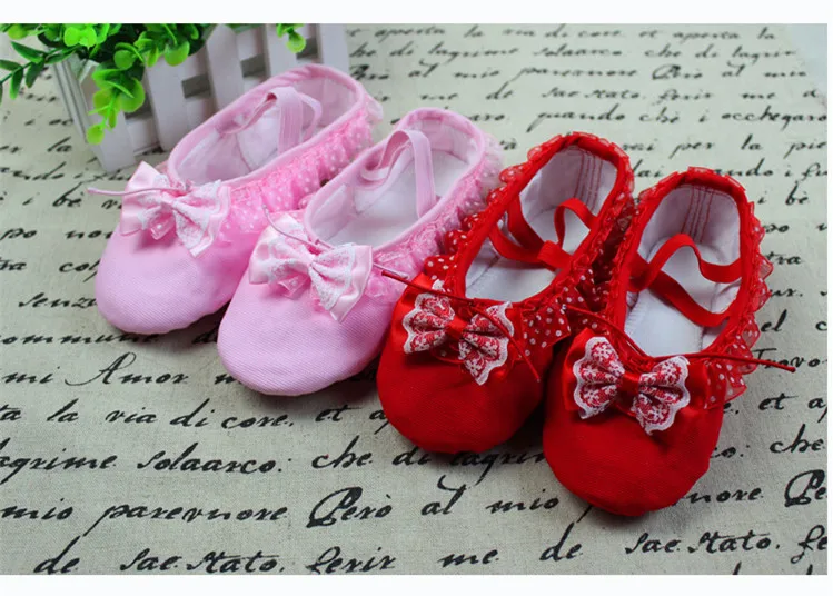 Ballet Shoes Big Size8.5-17.5 14~24cm Soft Girls Kids Ballet Shoes Women Ballet Dance Shoes for Children Adults Ladies