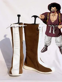 

Dragon Ball Mr. Santan Cosplay Shoes Boots For Adult Men's Halloween Party Cosplay Boots Custom Made