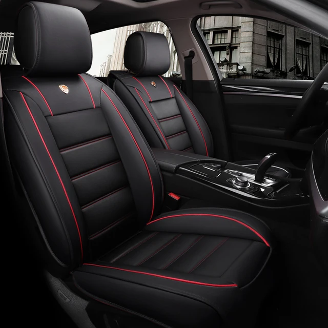 Front+Rear Car Seat Cover for Porsche Cayman/Cayenne/Macan/Panamera