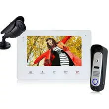 Homefong 7 Video Intercom Doorbell Rainproof font b Door b font Phone font b Camera b
