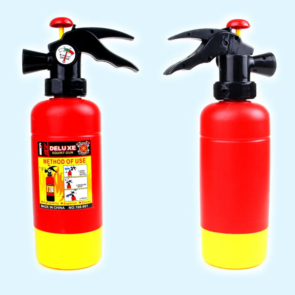 Ideal Summer Children Beach Play Toys Fire Extinguisher Air-filled Water Gun Kids Beach High-Pressure Wat