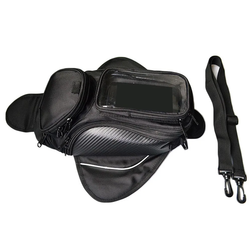 Motorcycle tank bag motorbike oil fuel tank bag Magnetic Tank Bike saddle bag motorcycle bag big screen for phone / GPS