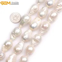 Драгоценный камень-внутри натуральный большой Груша Падение ядерный Эдисон блеск жемчуг бусины для изготовления ювелирных изделий 15 дюймов DIY ювелирные изделия