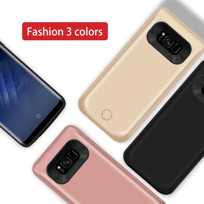 VVKing 6500 мАч/5000 мАч зарядное устройство чехол для Samsung Galaxy S8 plus внешний аккумулятор