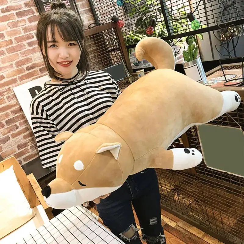 Пуховая Мягкая Реалистичная подушка для собаки, милая китайская пасторальная кукла для собаки, детские игрушки