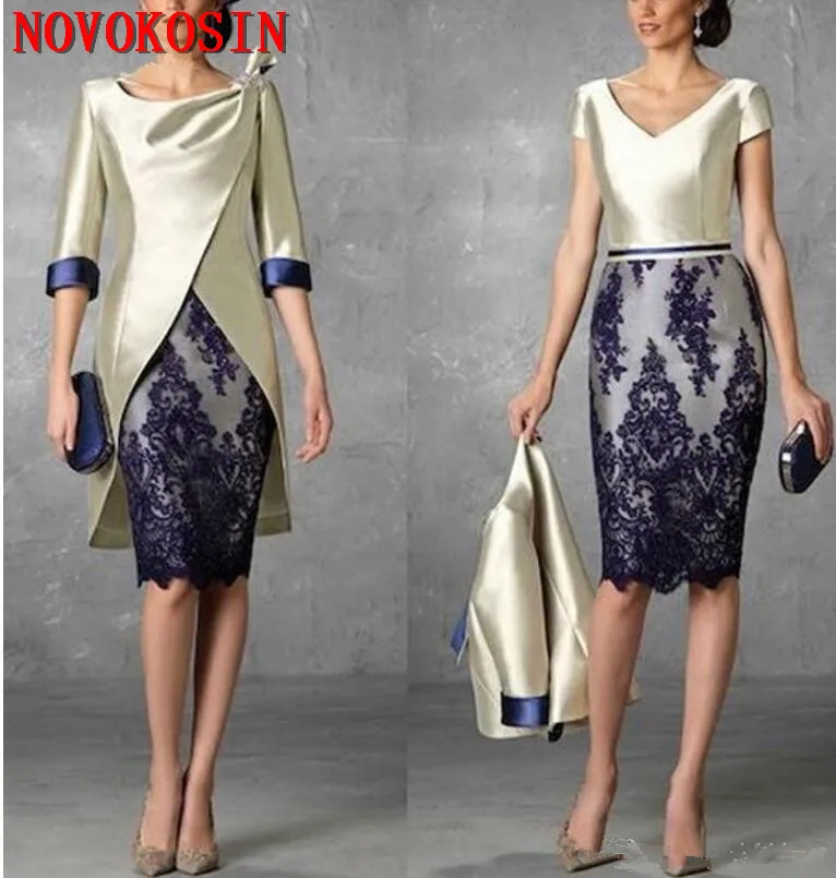 sheath gowns with sleeves