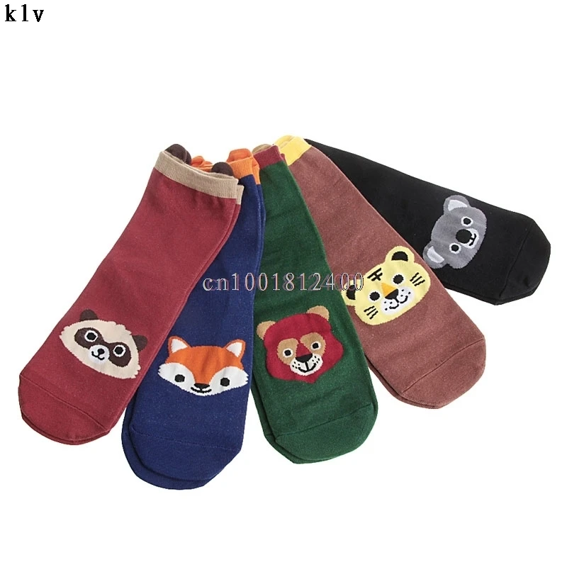 Милые женские Леди Обувь для девочек корейские носки с мультяшным рисунком животных хлопковые модные стерео Эротические чулки для женщин