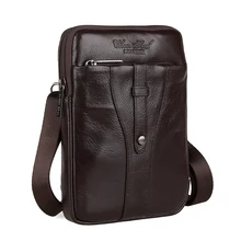 2015 heißer Verkauf echtes Leder Taschen für Männer Messenger Casual Tasche für Reise Herren Umhängetaschen mit hoher Qualität Freies Verschiffen