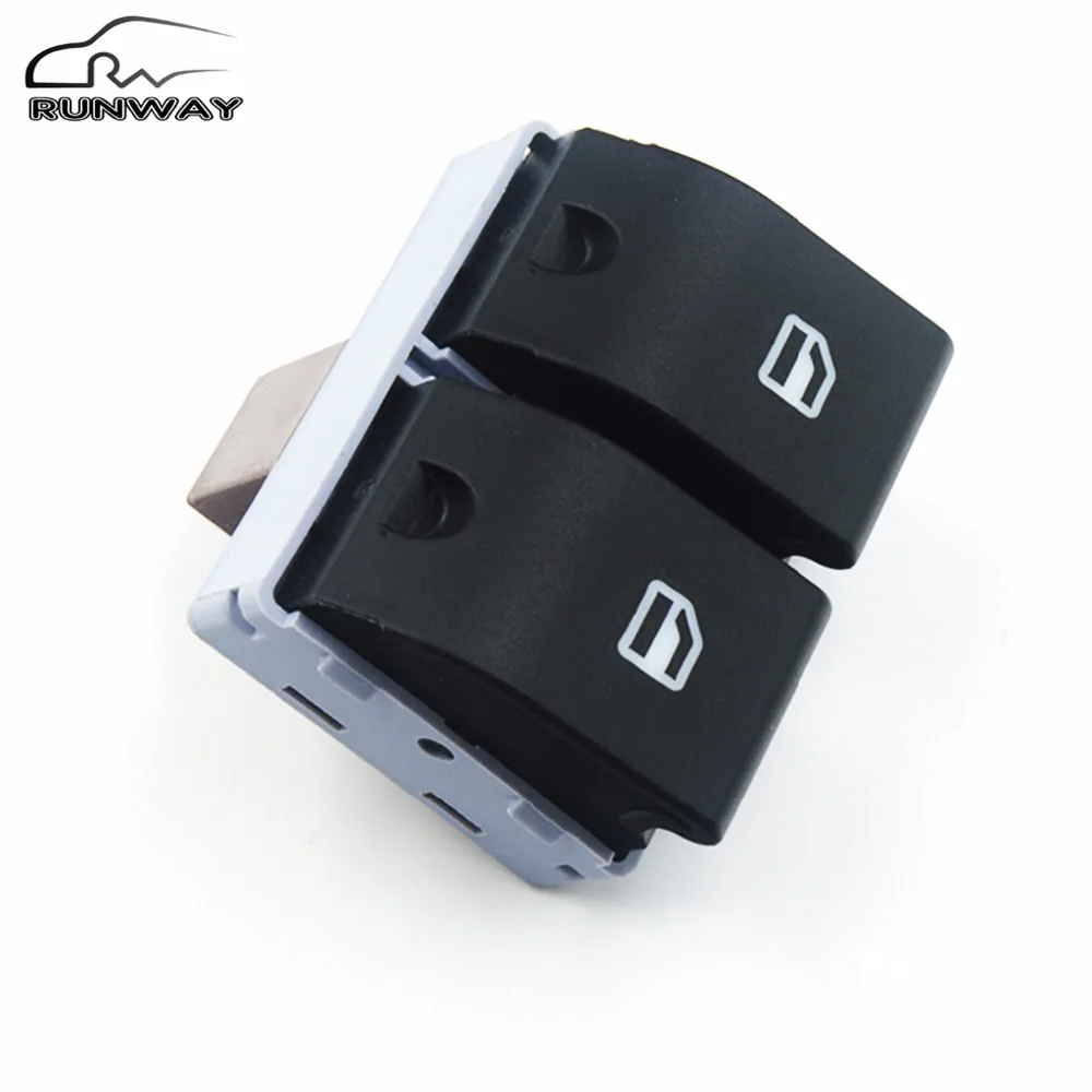 High quility! Power Window Control Switch Button For Volkswagen VW Polo