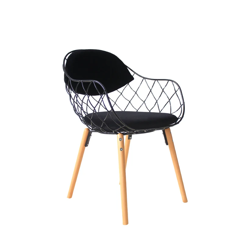 Ikea Personalized Promotional Minimalist Modern Scandinavian Wire Chair Dining Chair Cushion Demolition Casual Computer Chair Chair Ikea Computer Chairchair Bathroom Aliexpress