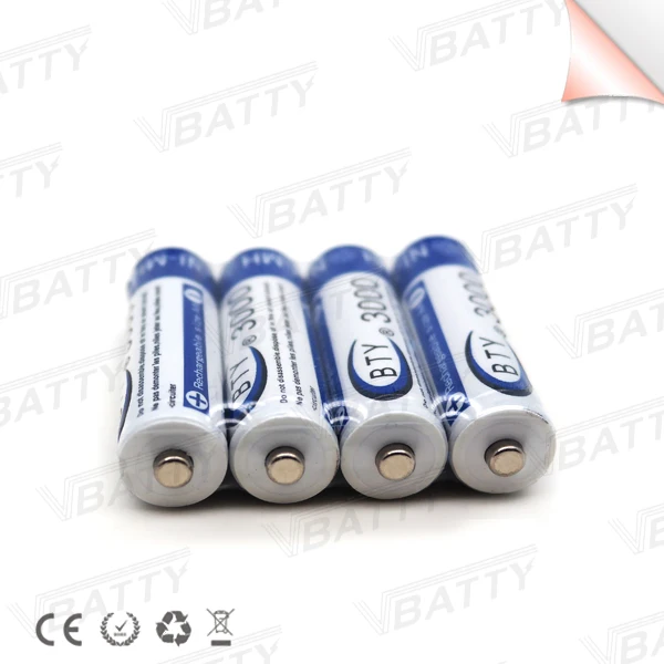 BTY AA 1.2V NI-MH 3000mah 3