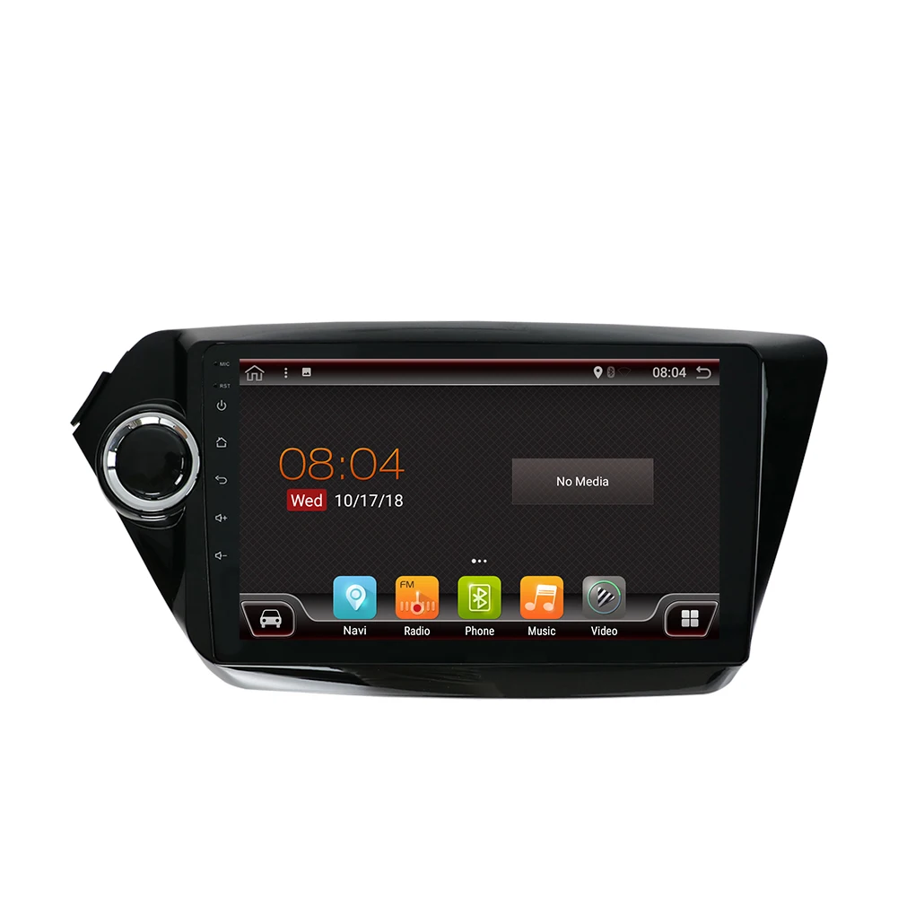 Top Bosion android 8.1 car dvd player radio for kia k2 Rio 2010 2011 2012 2013 2014 2015 2016 2017 radio stereo dvd gps navigation 2