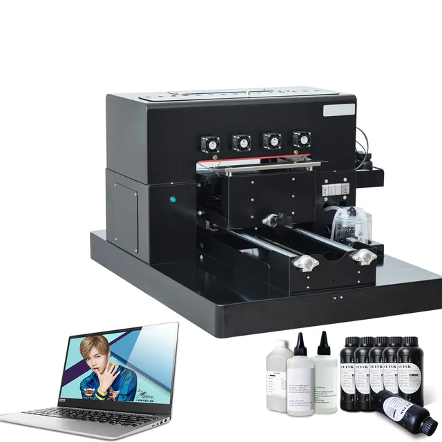 Special Offers 6 Color A3 UV Printer Small UV Flatbed Printer For Phone Cover Phone Case Printing with RIP 9.0 software with ink Special Offers 6 Color A3 UV Printer Small UV Flatbed Printer For Phone Cover Phone Case Printing with RIP 9.0 software with ink