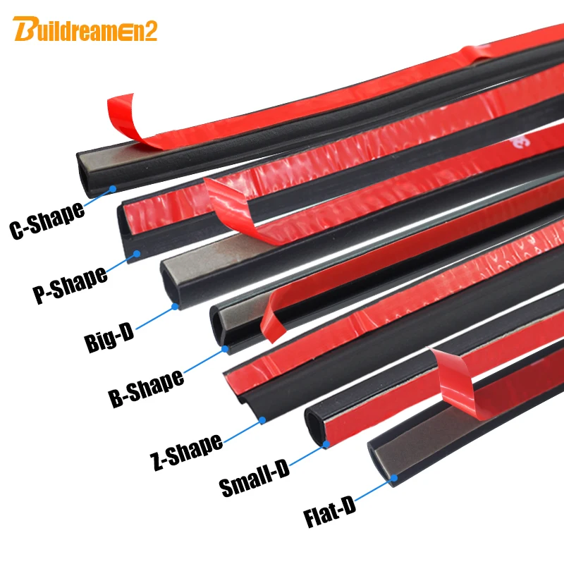 

Buildreamen2 Car Styling Seal Strip Noise Control For Mazda 3 626 2 323 Auto Trunk Door Hood Weatherstrip Sealing Edge Trim