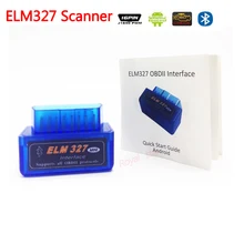Leitor de código de carro ELM327 ISO Bluetooth OBD/OBD2 V2.1 Sem Fio ELM 327 scanner funciona em Android/XP/ WIN7 Sistema para acessórios do carro
