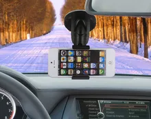 Rotatif Fenêtre Supports À Ventouse Mobile Téléphone De Voiture Stands Pour HTC Desire V Desire X T328W, Un mini 601e M4, Papillon S