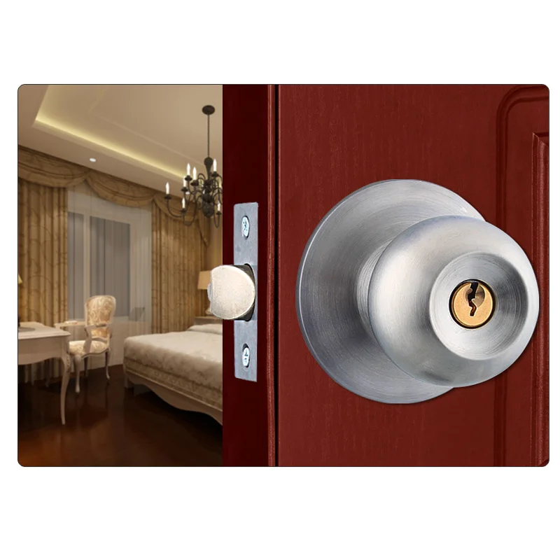 

SUS304 CYLINDRICAL KNOBSET LOCK WITH 60-70MM ADJUSTMENT LATCH