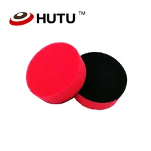 Полировальный коврик 3 дюймов квадратный узор Губка Пена Полировка колодки красный без резки Воском Набор губок для Машинка Для Полировки Автомобиля