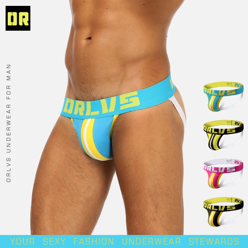 

CMENIN Gay Men Underwear Jockstrap Sexy Hombre Thong Men String Homme Cotton Slip Sissy Panties Lingerie G String OR165